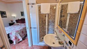 Kúpeľňa v ubytovaní Villa Le Panche