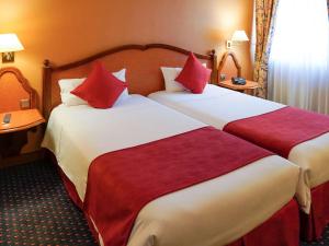 Katil atau katil-katil dalam bilik di Mercure Andorra