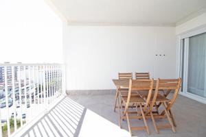 Balkón alebo terasa v ubytovaní Global Properties, Increible apartamento con vistas al mar, Canet d'en Berenguer