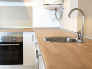 Kuchyňa alebo kuchynka v ubytovaní Global Properties, Increible apartamento con vistas al mar, Canet d'en Berenguer