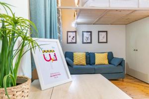 Posedenie v ubytovaní Loft Alma Rosa vicino a Piazza Vittorio
