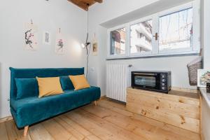 Posedenie v ubytovaní Loft Alma Rosa vicino a Piazza Vittorio