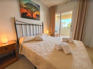 Postel nebo postele na pokoji v ubytování 3 Bed Las Petunias, San Pedro