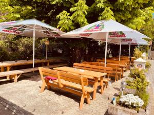 Zahrada ubytování Hotel Restaurant Adler Stube