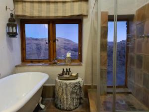 Et badeværelse på Tenahead Lodge & Spa