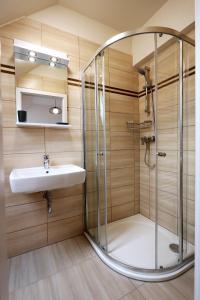 Apartmány Tatra的一间浴室