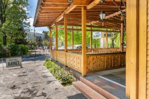 Zahrada ubytování Hotel Kanet