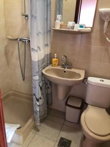 Vannituba majutusasutuses Hotel Holdfény