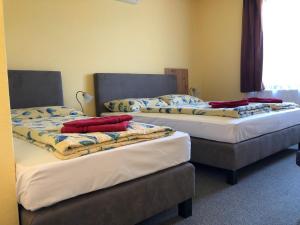 Voodi või voodid majutusasutuse Hotel Holdfény toas