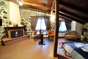 Posteľ alebo postele v izbe v ubytovaní Guesthouse Papastoikou