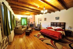 Posteľ alebo postele v izbe v ubytovaní Guesthouse Papastoikou