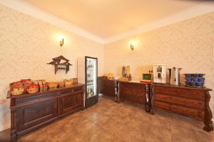 Facilități de preparat ceai și cafea la Penzion Zámek Lešany