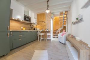 Kuchyň nebo kuchyňský kout v ubytování B&B Le Casette Chieti