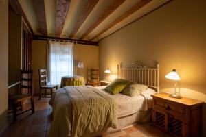 Tempat tidur dalam kamar di La Casa Grande