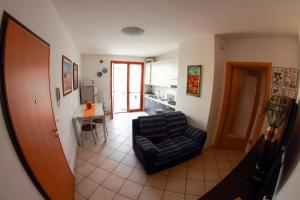 A seating area at Appartamento in residence Lighthouse