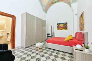Χώρος καθιστικού στο Louis Mary Apartment