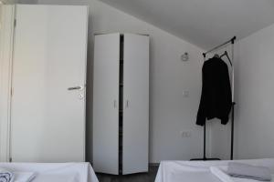Posteľ alebo postele v izbe v ubytovaní Top Floor Apartment