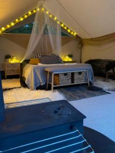 Foto dalla galleria di Glamping Tent with amazing view in the forest a Torsby