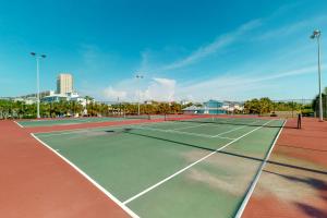 a tennis court with two tennis courts at Mainsail 334 in Destin