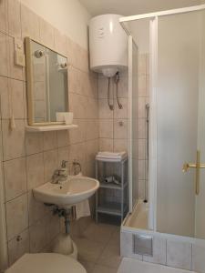 Koupelna v ubytování Apartments & Rooms Anita + 37 fotografií