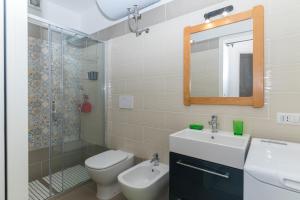 Bathroom sa Flat Orizzonte Rosso