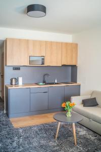 Kuchyň nebo kuchyňský kout v ubytování Lux apartmán v hoteli Akvamarín Bešenová + 9 fotografií