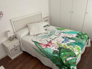 Postel nebo postele na pokoji v ubytování Inmejorables vistas y situación
