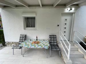 A balcony or terrace at HelloMária