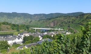 A bird's-eye view of Ferienhaus Treis