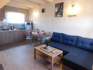 Η κουζίνα ή μικρή κουζίνα στο Domki letniskowe Oaza 2