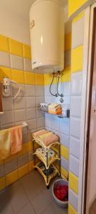 Koupelna v ubytování Guest House Barba