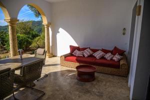 Posezení v ubytování Finca Olivar