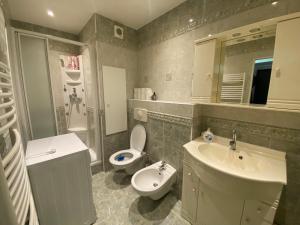 Koupelna v ubytování Apartment Šimon II.