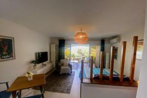 Zona de estar de Grand Studio Les Horizons Papeete