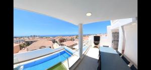 Balkón nebo terasa v ubytování Villa Las Vistas Costa Adeje
