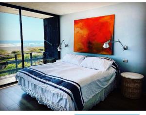 Postel nebo postele na pokoji v ubytování Ventana Al Mar