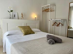 Posteľ alebo postele v izbe v ubytovaní Gran Apartamento familiar, amigos o trabajo