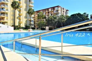 The swimming pool at or close to Acuarela Studio in Benalmádena
