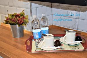 Acuarela Studio in Benalmádena italokat is kínál