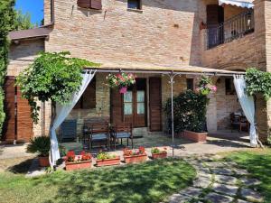 A garden outside Agriturismo Fiorano