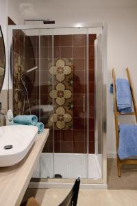 A bathroom at Federico II