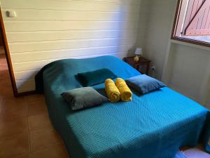 Postel nebo postele na pokoji v ubytování Villa Petitparadis