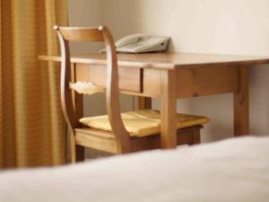 Voodi või voodid majutusasutuse Hotel Vadian Garni toas