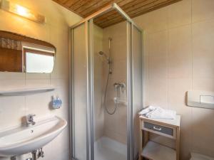 Koupelna v ubytování Ferienhaus Oblasser I + 25 fotografií