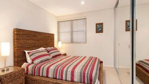 Katil atau katil-katil dalam bilik di Ocean Pearl - Ettalong Beach