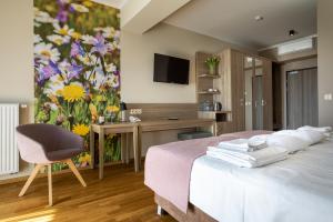 Posteľ alebo postele v izbe v ubytovaní Terma Słowacki Resort Medical Spa + 27 fotografií