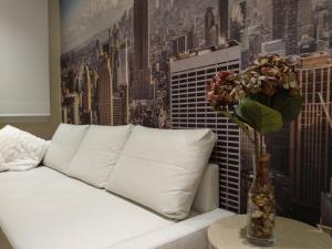 A seating area at Apartamento Costa II con Parking exterior comunitario y parking privado en el centro