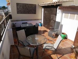 Balkón nebo terasa v ubytování No1 CasaTosca Javea, Pequeña Habitación con baño en el Centro del Casco Antiguo + 13 fotografií