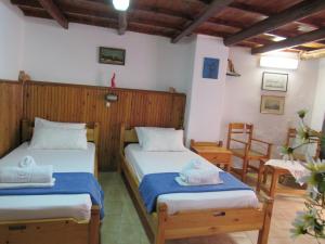 Postel nebo postele na pokoji v ubytování Guesthouse Chryssoula