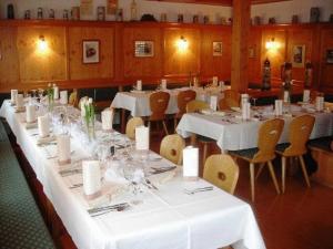 En restaurang eller annat matställe på Hotel Landgasthof Euringer